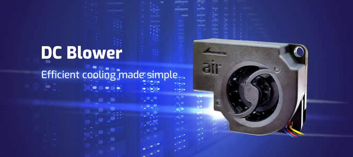DC Blower for industrial equipment cooling and ventilation applications